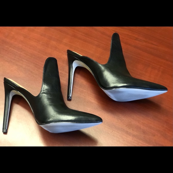 Aldo Shoes - ALDO black leather mules
